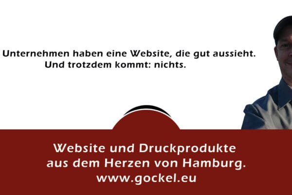 Viele Unternehmen haben eine Website, die gut aussieht. Und trotzdem kommt: nichts.